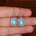 گوشواره فیروزه زنانه کد 34335