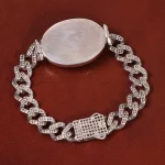 دستبند فیروزه مردانه کد 34685
