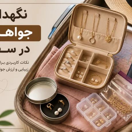 نگهداری جواهرات در سفر