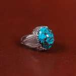 انگشتر فیروزه شجری مردانه کد34902