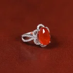 انگشتر عقیق زنانه کد 34966
