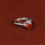 انگشتر عقیق زنانه کد 34982