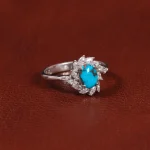انگشتر فیروزه شجری زنانه کد 35133