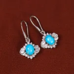 گوشواره فیروزه زنانه کد 35190