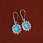 گوشواره فیروزه زنانه کد 35193