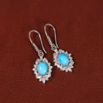 گوشواره فیروزه زنانه کد 35194