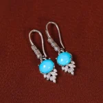 گوشواره فیروزه زنانه کد 35195