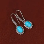 گوشواره فیروزه زنانه کد 35199