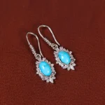 گوشواره فیروزه زنانه کد 35201