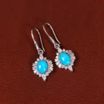 گوشواره فیروزه زنانه کد 35202
