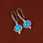 گوشواره فیروزه زنانه کد 35203