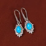 گوشواره فیروزه زنانه کد 35204