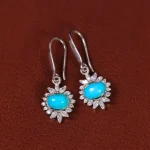 گوشواره فیروزه زنانه کد 35205