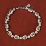 دستبند زبرجد زنانه کد 35271