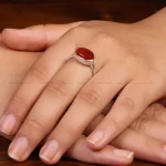 انگشتر عقیق زنانه کد 34986