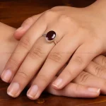 انگشتر عقیق زنانه کد 34987