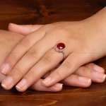 انگشتر عقیق زنانه کد35013