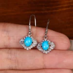 گوشواره فیروزه زنانه کد 35190