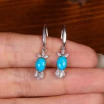 گوشواره فیروزه زنانه کد 35191