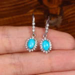 گوشواره فیروزه زنانه کد 35196
