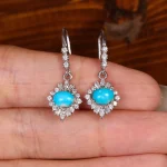 گوشواره فیروزه زنانه کد 35200