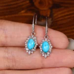 گوشواره فیروزه زنانه کد 35201