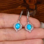 گوشواره فیروزه زنانه کد 35202