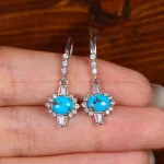 گوشواره فیروزه زنانه کد 35203