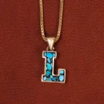 گردنبند فیروزه کوب زنانه کد 35305