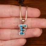 گردنبند فیروزه کوب زنانه کد 35301
